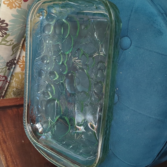 VINTAGE Libbey Orchard Fruit Casserole Baking Dish - Picture 4 of 5